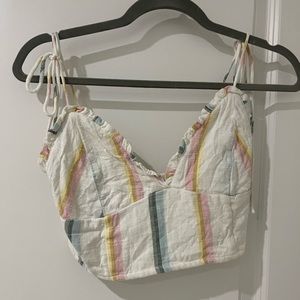 Billabong x The Salty Blonde Beach Crop Top